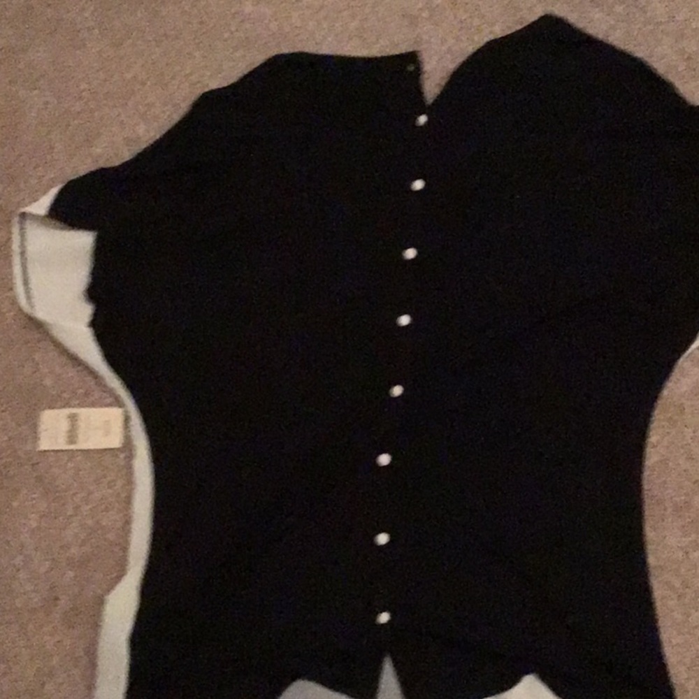 coldwater creek deco beaded top